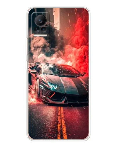 Чехол для Xiaomi Civi 1S с картинкой «Lamborghini красный дым» Чехол для Xiaomi Civi 1S с картинкой «Lamborghini красный дым»