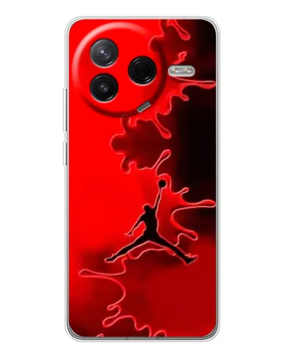 Чехол для Xiaomi Civi 4Pro с картинкой «Jordan Red Smoke»