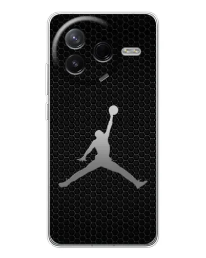 Чехол для Xiaomi Civi 4Pro с картинкой «Jordan Dark Carbon»