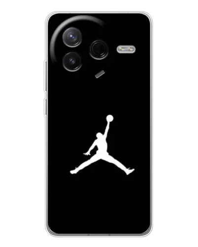 Чехол для Xiaomi Civi 4Pro с картинкой «Jordan Silhouette»