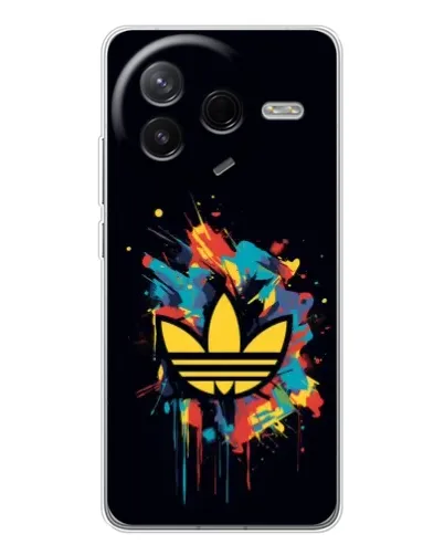 Чехол для Xiaomi Civi 4Pro с картинкой «Adidas Splash» Чехол для Xiaomi Civi 4Pro с картинкой «Adidas Splash»