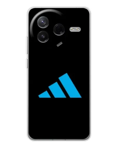 Чехол для Xiaomi Civi 4Pro с картинкой «Adidas Cyan Logo» Чехол для Xiaomi Civi 4Pro с картинкой «Adidas Cyan Logo»