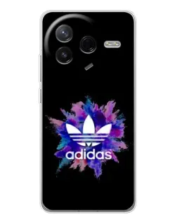 Чехол для Xiaomi Civi 4Pro с картинкой «Взрыв красок Adidas»