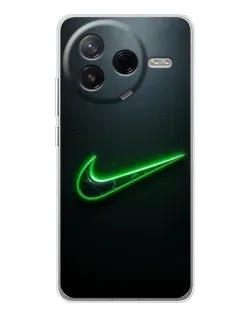 Чехол для Xiaomi Civi 4Pro с картинкой «Неоновый контур Nike» Чехол для Xiaomi Civi 4Pro с картинкой «Неоновый контур Nike»