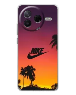 Чехол для Xiaomi Civi 4Pro с картинкой «Nike на закате солнца»