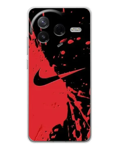 Чехол для Xiaomi Civi 4Pro с картинкой «Красные брызги Nike» Чехол для Xiaomi Civi 4Pro с картинкой «Красные брызги Nike»