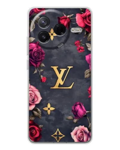 Чехол для Xiaomi Civi 4Pro с картинкой «Цветочный Louis Vuitton»