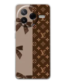 Чехол для Xiaomi Civi 4Pro с картинкой «Louis Vuitton — банты»