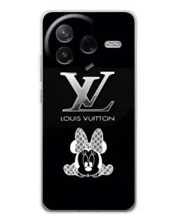 Чехол для Xiaomi Civi 4Pro с картинкой «LV и Минни Маус»