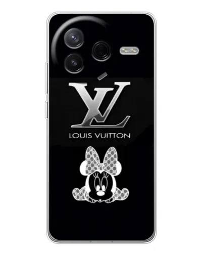 Чехол для Xiaomi Civi 4Pro с картинкой «LV и Минни Маус»