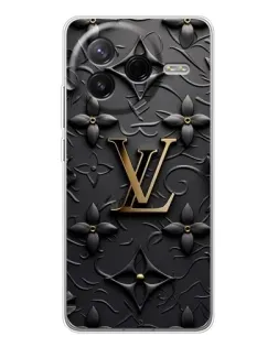 Чехол для Xiaomi Civi 4Pro с картинкой «Кожаная текстура LV»