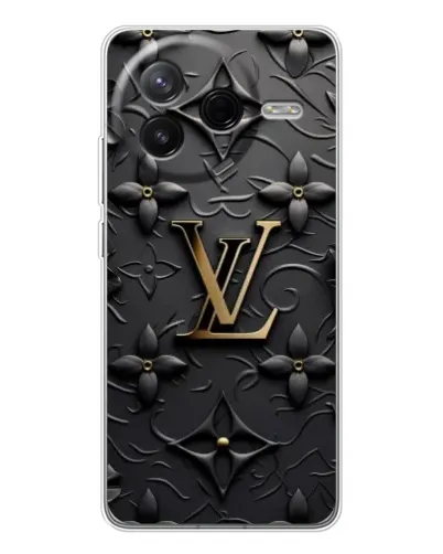 Чехол для Xiaomi Civi 4Pro с картинкой «Кожаная текстура LV»