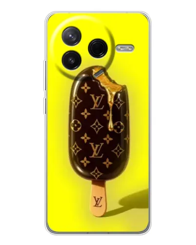 Чехол для Xiaomi Civi 4Pro с картинкой «Мороженое от LV»