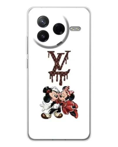 Чехол для Xiaomi Civi 4Pro с картинкой «LV и Микки Маус»