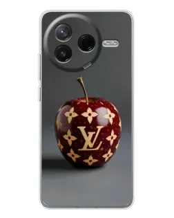Чехол для Xiaomi Civi 4Pro с картинкой «Красное яблоко LV»
