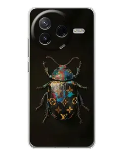 Чехол для Xiaomi Civi 4Pro с картинкой «LV — мраморный принт»