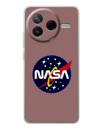 Чехол для Xiaomi Civi 4Pro с картинкой «NASA — ретро космос»