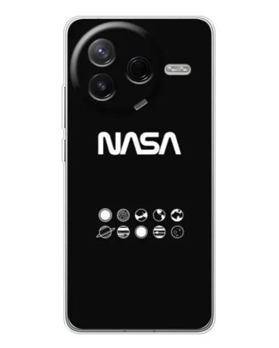 Чехол для Xiaomi Civi 4Pro с картинкой «NASA — технический принт»