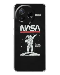 Чохол для Xiaomi Civi 4Pro з картинкою «NASA — крокуємо по Місяцю» Чохол для Xiaomi Civi 4Pro з картинкою «NASA — крокуємо по Місяцю»