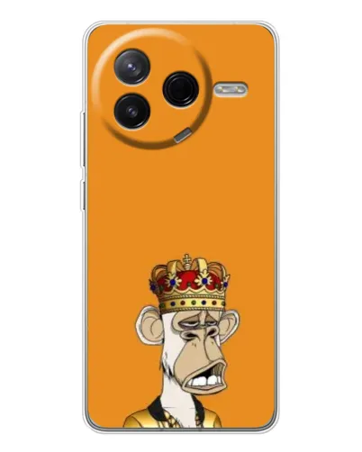 Чехол для Xiaomi Civi 4Pro с картинкой «Золотая обезьяна Bored Ape» Чехол для Xiaomi Civi 4Pro с картинкой «Золотая обезьяна Bored Ape»