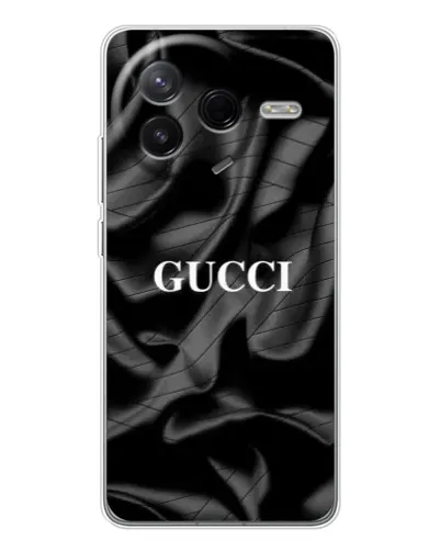 Чехол для Xiaomi Civi 4Pro с картинкой «Gucci — шелковые волны»