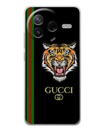 Чехол для Xiaomi Civi 4Pro с картинкой «Тигр Gucci»