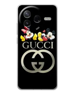 Чехол для Xiaomi Civi 4Pro с картинкой «Gucci — герои Disney»