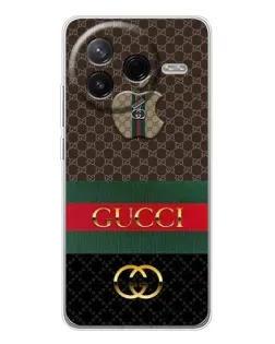Чехол для Xiaomi Civi 4Pro с картинкой «Gucci — брендированный десерт»