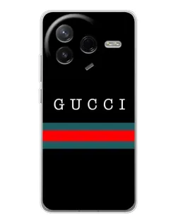 Чехол для Xiaomi Civi 4Pro с картинкой «Gucci — красный пояс»