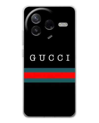 Чехол для Xiaomi Civi 4Pro с картинкой «Gucci — красный пояс»