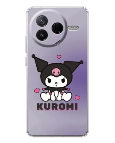 Чехол для Xiaomi Civi 4Pro с картинкой «Kuromi — фиолетовый арт» Чехол для Xiaomi Civi 4Pro с картинкой «Kuromi — фиолетовый арт»