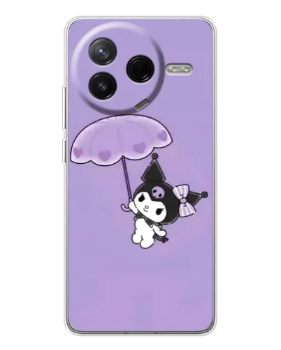 Чехол для Xiaomi Civi 4Pro с картинкой «Kuromi с зонтиком» Чехол для Xiaomi Civi 4Pro с картинкой «Kuromi с зонтиком»