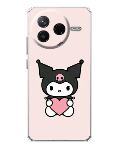 Чехол для Xiaomi Civi 4Pro с картинкой «Kuromi и сердце» Чехол для Xiaomi Civi 4Pro с картинкой «Kuromi и сердце»