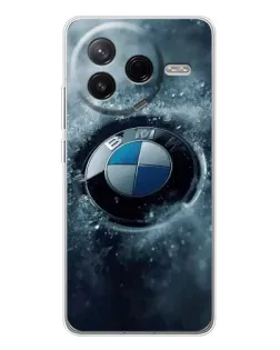 Чохол для Xiaomi Civi 4Pro з картинкою «Логотип BMW — лід» Чохол для Xiaomi Civi 4Pro з картинкою «Логотип BMW — лід»