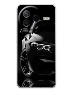 Чохол для Xiaomi Civi 4Pro з картинкою «Чорна BMW — профіль» Чохол для Xiaomi Civi 4Pro з картинкою «Чорна BMW — профіль»