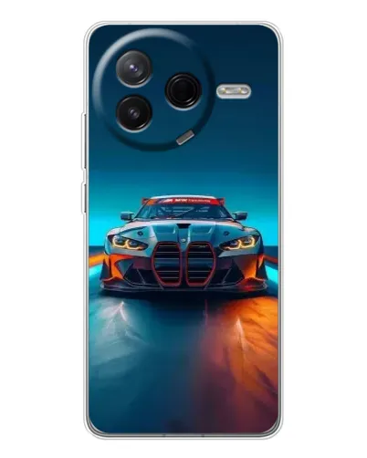 Чехол для Xiaomi Civi 4Pro с картинкой «BMW — огни неона» Чехол для Xiaomi Civi 4Pro с картинкой «BMW — огни неона»