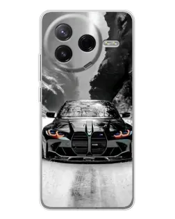 Чохол для Xiaomi Civi 4Pro з картинкою «BMW — акварельний дрифт» Чохол для Xiaomi Civi 4Pro з картинкою «BMW — акварельний дрифт»