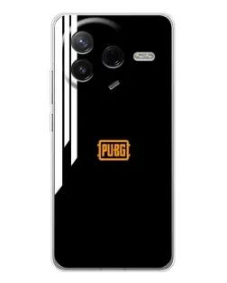 Чехол для Xiaomi Civi 4Pro с картинкой «PUBG — вертикальные линии»