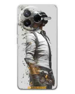 Чехол для Xiaomi Civi 4Pro с картинкой «PUBG — боец в пыли»