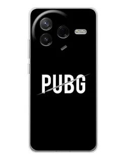 Чехол для Xiaomi Civi 4Pro с картинкой «PUBG — белый логотип»