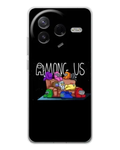 Чехол для Xiaomi Civi 4Pro с картинкой «Логотип Among Us» Чехол для Xiaomi Civi 4Pro с картинкой «Логотип Among Us»