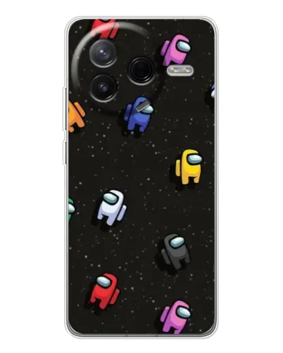 Чехол для Xiaomi Civi 4Pro с картинкой «Космический паттерн Among Us» Чехол для Xiaomi Civi 4Pro с картинкой «Космический паттерн Among Us»