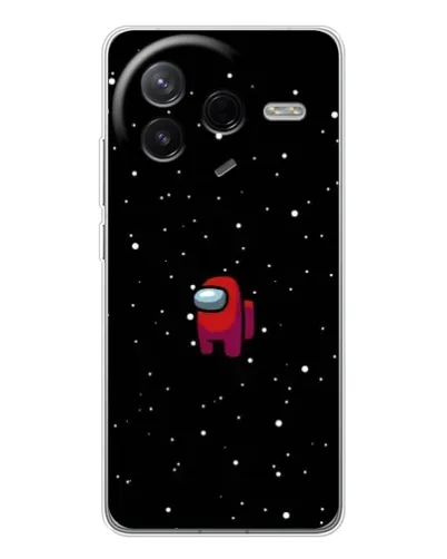Чехол для Xiaomi Civi 4Pro с картинкой «Красный Among Us» Чехол для Xiaomi Civi 4Pro с картинкой «Красный Among Us»