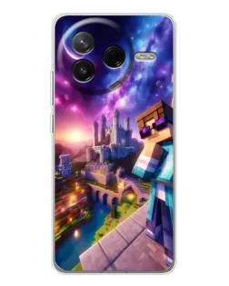 Чохол для Xiaomi Civi 4Pro з картинкою «Стів та космос» Чохол для Xiaomi Civi 4Pro з картинкою «Стів та космос»