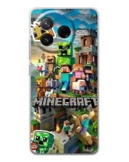 Чохол для Xiaomi Civi 4Pro з картинкою «Замок Minecraft» Чохол для Xiaomi Civi 4Pro з картинкою «Замок Minecraft»