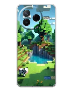 Чохол для Xiaomi Civi 4Pro з картинкою «Minecraft літній день» Чохол для Xiaomi Civi 4Pro з картинкою «Minecraft літній день»