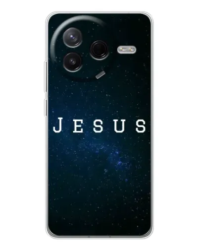 Чехол для Xiaomi Civi 4Pro с картинкой «Звездное небо Jesus»