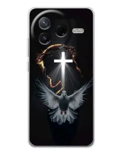 Чехол для Xiaomi Civi 4Pro с картинкой «Голубь и Свет»