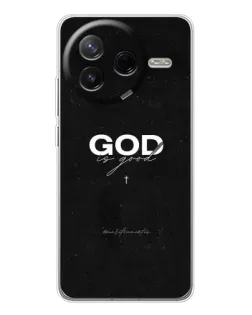 Чехол для Xiaomi Civi 4Pro с картинкой «GOD — Бог над всем»