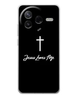 Чехол для Xiaomi Civi 4Pro с картинкой «Иисус любит тебя»